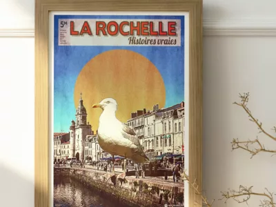 Frame mockup psd with minimal aesthetic woman line art graphic