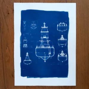Cyanotype Boue marine