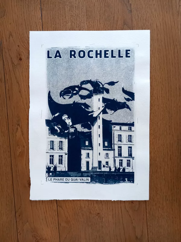 Cyanotype Quai valin